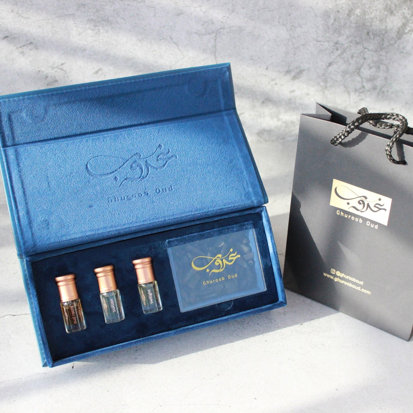 Premium Blends & Bakhour Collection - ghurooboud